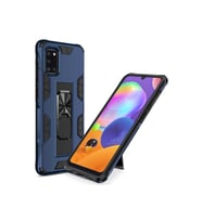 Samsung Galaxy A31 Uyumlu Kılıf Zore Volve Kapak (Lacivert)