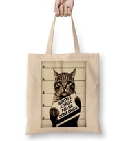 Gato Bad Cat Kedi Bez Çanta Uzun Saplı