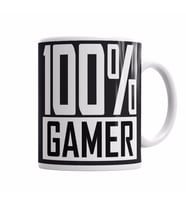 %100 Gamer Kupa Bardak Porselen