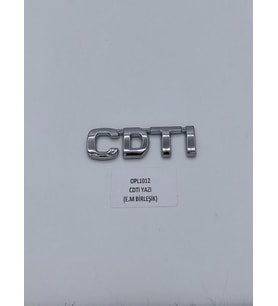 Opel CDTI Yazısı Birleşik 1 adet