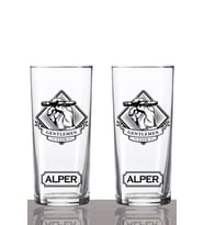 Kişiye Özel 2'li Gentlemen Rakı Bardağı