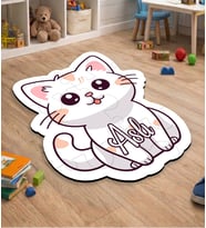 eJOYA Kişiye Özel KediTasarımlı Puzzle Keçe Halı 116390