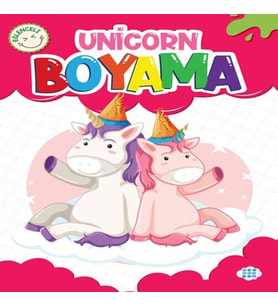 Eğlenceli Unicorn Boyama