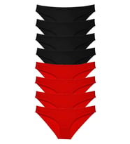 8 adet Süper Eko Set Likralı Kadın Slip Külot