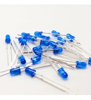 Led 5mm Mavi Difused (10 Adet)