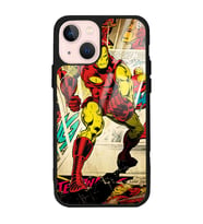 iPhone 13 iron Man Demir Adam Tasarımlı Glossy Telefon Kılıfı