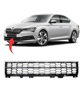 Skoda Superb Ön Tampon Orta Izgara 2019 Sonrası 3V0853677A