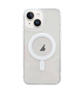 ALLY iPhone 15 Plus Magsafe Uyumlu Manyetik Şeffaf Silikon Kılıf-(5775) - SSSSSS1393-2457