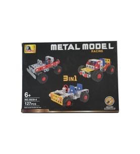 AKILLIELMA-KIZILKAYA RACİNG METAL LEGO KZL-X639-4 ARAÇLI 3İN1 (Çok Renkli)