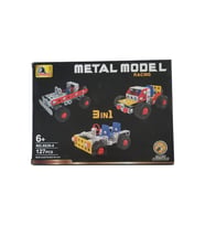AKILLIELMA-KIZILKAYA RACİNG METAL LEGO KZL-X639-4 ARAÇLI 3İN1 (Çok Renkli)