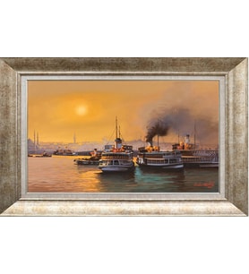 GÜMÜŞ ÇERÇEVELİ TABLO N451