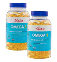 Balen Omega 3 Norveç Balık Yağı Trigliserid 1380MG 100 Kapsül x 2 Adet
