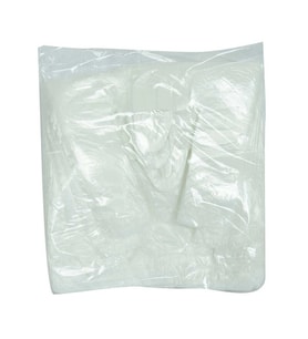 Ekonomik Küçük Boy Atlet Hışır Poşet 38X22 Cm İnce Beyaz 250 Adet 1 Paket