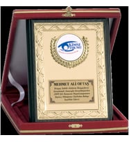 ODAK KUPA - Ahşap Plaketler - PL-057 B - 15x20 cm