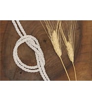 Kordon 5 mm - 30 mt Beyaz