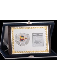 ODAK KUPA - Ahşap Plaketler - PL-023 B - 15x20 cm