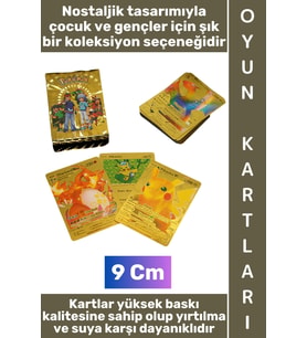 #Oyun Premium Kalite Kolay Yıpranmaz Suya Yırtılmaya Dayanıklı Çocuk Genç Hatıra Koleksiyon Hediyeli