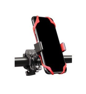 Motosiklet - Bisiklet Gidon Bağlantılı Kıskaçlı Telefon Tutucu