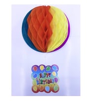 Happy Birthday Kağıt Süsü 55 cm