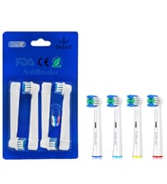 Diş Fırçası Başlığı Oral-B Şarjlı Diş Fırçası ile uyumlu Yedek Başlık 4 Adet Normal Yumuşak Başlık