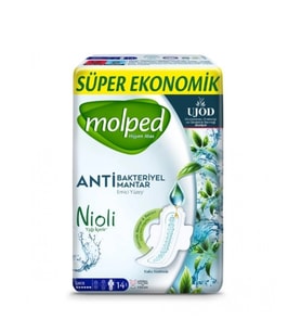 Molped Hijyen Max Süper Eko Gece Ped 14'lü