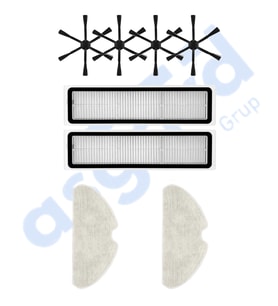 Dreame D10S, D10S PRO, D9 MAX GEN2 Uyumlu 4 Yan Fırça 2 Filtre 2 Mop PKT-iasgf0000255