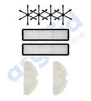 Dreame D10S, D10S PRO, D9 MAX GEN2 Uyumlu 4 Yan Fırça 2 Filtre 2 Mop PKT-iasgf0000255