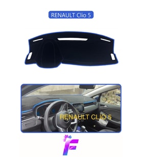 RENAULT CLİO 5 Uyumlu Torpido Örtüsü Yansıma Önleyici Tam Koruma Kolay ve Hızlı Montaj J65