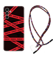 Samsung A23 A31 A32 A50 A51 A52 A53 A70 Kılıf Boyun Asklı Rasta Silikon Danger 1372