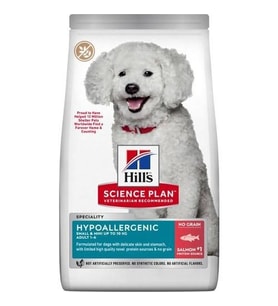 Hills Hypoallergenic Somonlu Küçük Irk Yetişkin Köpek Maması 1.5 Kg
