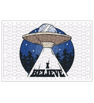 Alien Believe Uzaylı Puzzle 240 Parça Yapboz