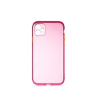 Apple iPhone 11 Uyumlu Kılıf Zore Bistro Kapak (Pembe)