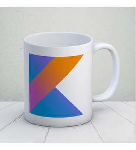Kotlin Tasarımlı Kupa Bardak (Çok Renkli)