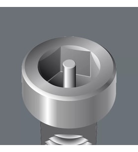 Wera 840/4 Z Hex-Plus Alyan BO 3x89mm Bits 05059642001