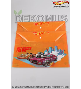 2024 YENİ SEZON LİSANSLI HOT WHEELS TEKLİ ÇITÇIT DOSYA (Krem)