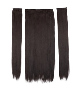 Fiber Sen Düz Yarım Ay + 2 Yan Çıt Çıt / Kahverengi