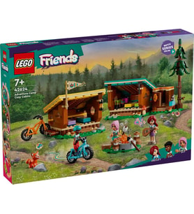 Lego Friends 42624 Friends Macera Kampı Şirin Kulübeler (Çok Renkli)