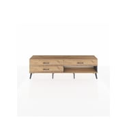 Arges TV Ünitesi 3 Çekmeceli  176x30x51 Antrasit-Çam