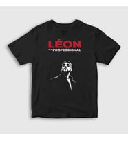 Presmono Unisex Çocuk Siyah The Professional Film Leon T-Shirt 247308tt