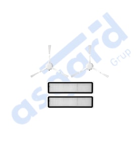 Dreame D9,D9 Max,L10 Pro,D9 Pro Uyumlu 2 Yan Fırça 2 Filtre PKT-iasgf0000143
