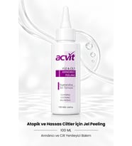 Acvit Atopik ve Hassas Ciltler İçin Jel Peeling 100 ML Arındırıcı ve Cilt Yenileyici Bakım
