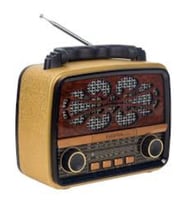 Nostaljik Radyo Mp3 Çalar EVERTON RT-880 Bluetooth Usb/Sd/Aux/Fm