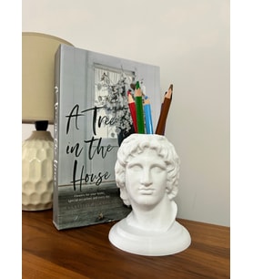 DorDen3D Büyük İskender (Alexander the Great) Dekoratif Kalemlik Masa Dekor