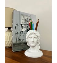 DorDen3D Büyük İskender (Alexander the Great) Dekoratif Kalemlik Masa Dekor