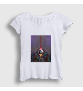 Presmono Kadın Beyaz Currents Tame Impala T-Shirt 377859tt (Beyaz)