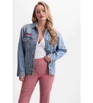 Guess Marilyn Monroe Koleksiyon Kadın Kot Ceket W6YN16D2314-4RM1