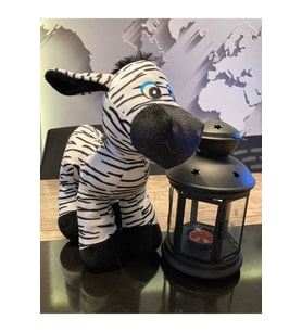 ZEBRA PELUŞ OYUNCAK (Çok Renkli)