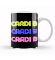 Cardi B Cardi B Cardi B Kupa Bardak Porselen