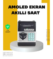 Çocuklar İçin Şifreli Atm Kasa Para Yutan Kumbara