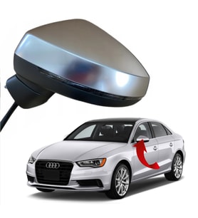 Audi A3  Sedan Sol Ayna Komple Katlanır 2012-2019 8V5857409B
